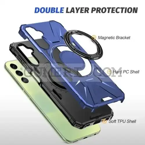 Противоударен Кейс с Ринг за Samsung Galaxy A55