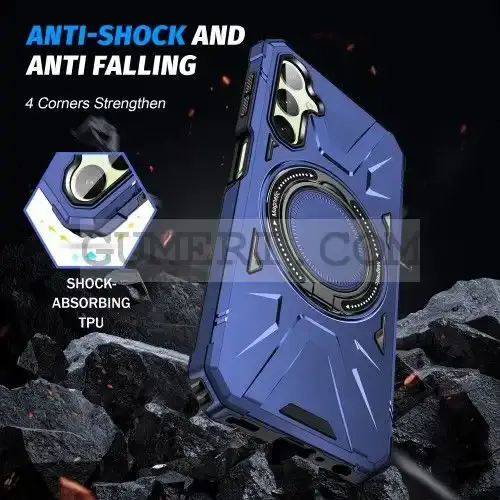 Противоударен Кейс с Ринг за Samsung Galaxy A55