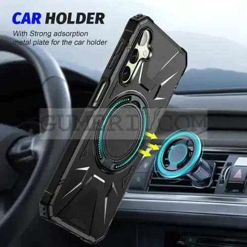 Противоударен Кейс с Ринг за Samsung Galaxy A55