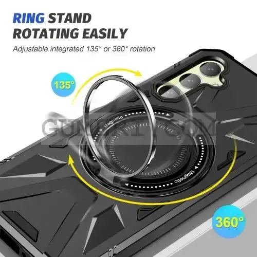 Противоударен Кейс с Ринг за Samsung Galaxy A55