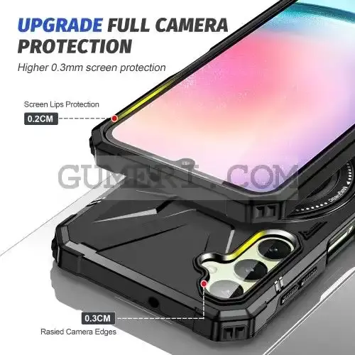 Противоударен Кейс с Ринг за Samsung Galaxy A55