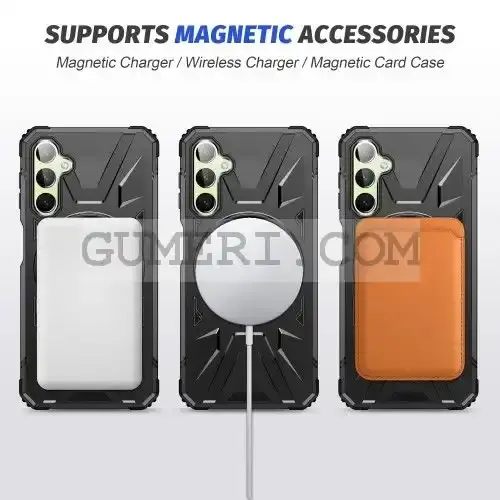Противоударен Кейс с Ринг за Samsung Galaxy A55