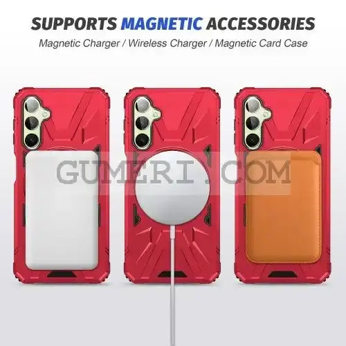 Противоударен Кейс с Ринг за Samsung Galaxy A55