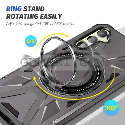 Противоударен Кейс с Ринг за Samsung Galaxy A55