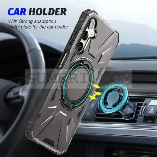 Противоударен Кейс с Ринг за Samsung Galaxy A55