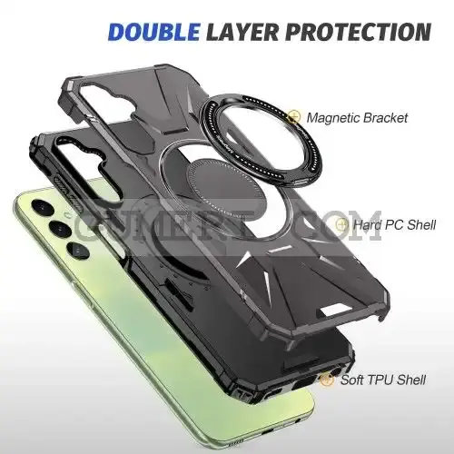 Противоударен Кейс с Ринг за Samsung Galaxy A55
