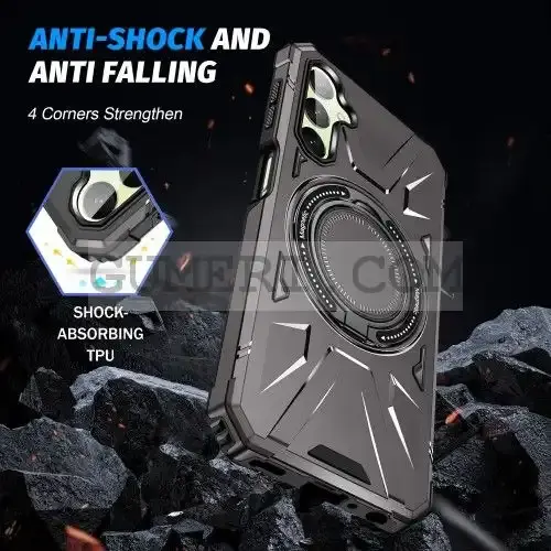 Противоударен Кейс с Ринг за Samsung Galaxy A55