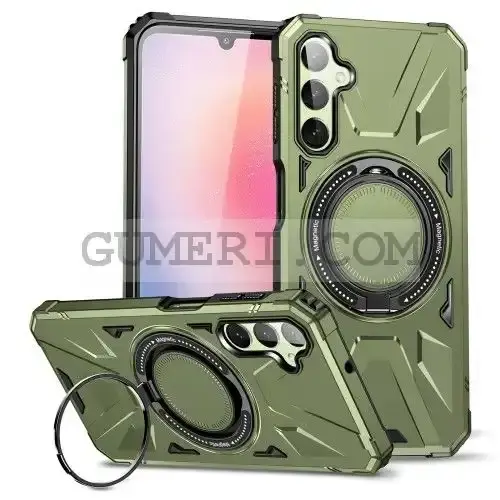 Противоударен Кейс с Ринг за Samsung Galaxy A55