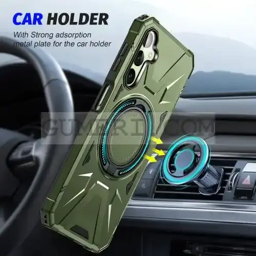 Противоударен Кейс с Ринг за Samsung Galaxy A55