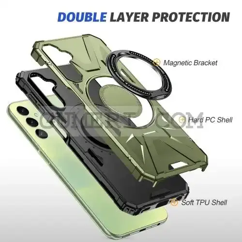 Противоударен Кейс с Ринг за Samsung Galaxy A55