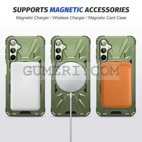 Противоударен Кейс с Ринг за Samsung Galaxy A55