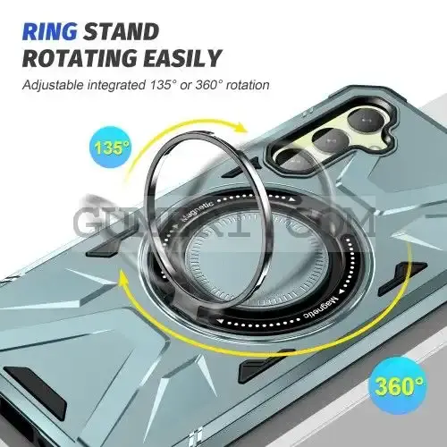 Противоударен Кейс с Ринг за Samsung Galaxy A55