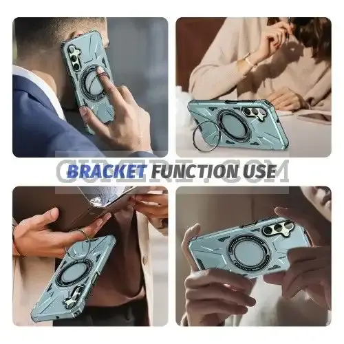 Противоударен Кейс с Ринг за Samsung Galaxy A55