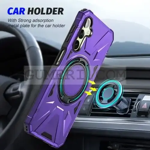 Противоударен Кейс с Ринг за Samsung Galaxy A55