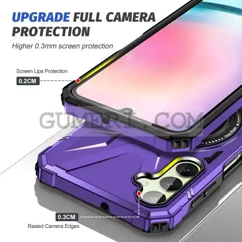 Противоударен Кейс с Ринг за Samsung Galaxy A55