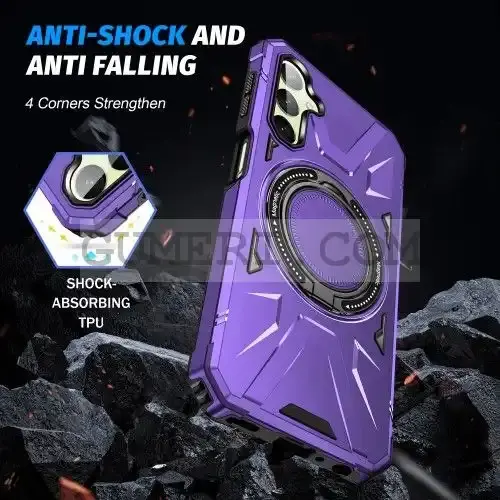 Противоударен Кейс с Ринг за Samsung Galaxy A55