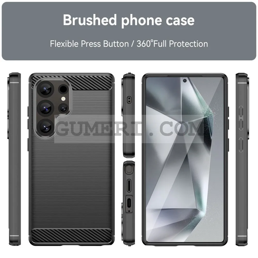 Гръб "Карбон Шарк" за Samsung Galaxy S25 Ultra