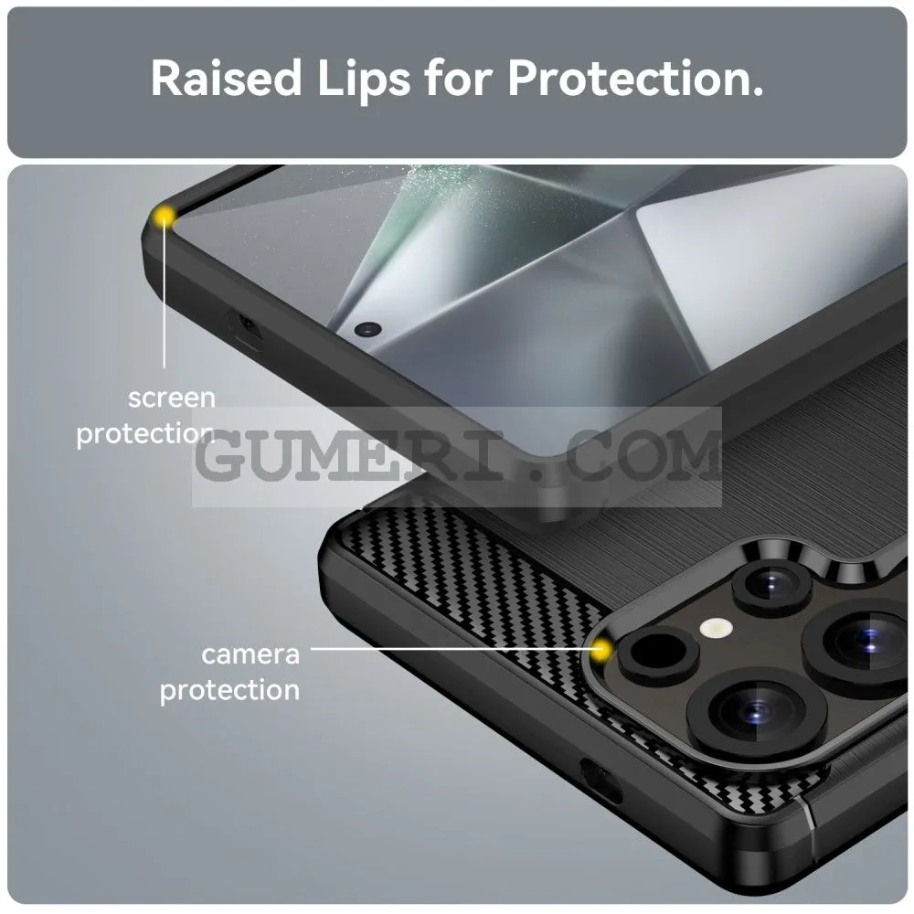 Гръб "Карбон Шарк" за Samsung Galaxy S25 Ultra
