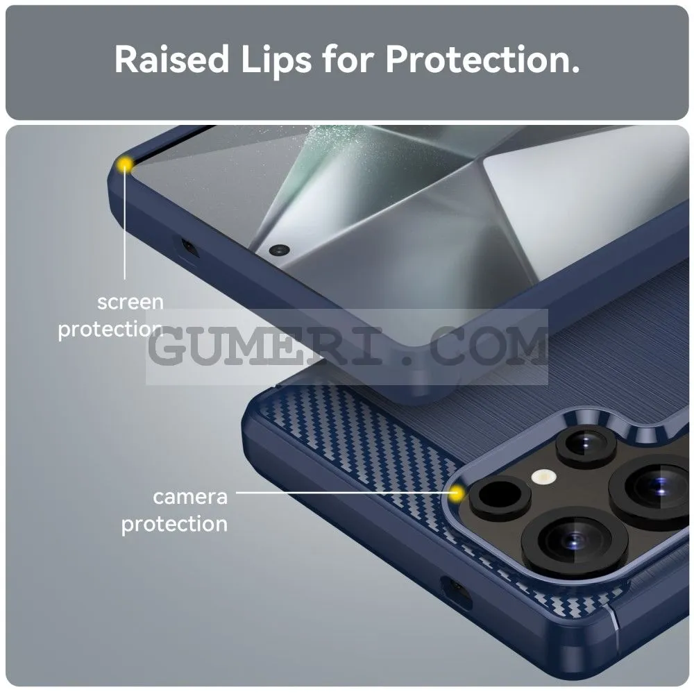 Гръб "Карбон Шарк" за Samsung Galaxy S25 Ultra