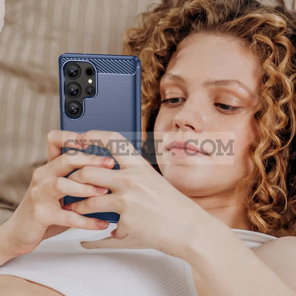 Гръб "Карбон Шарк" за Samsung Galaxy S25 Ultra
