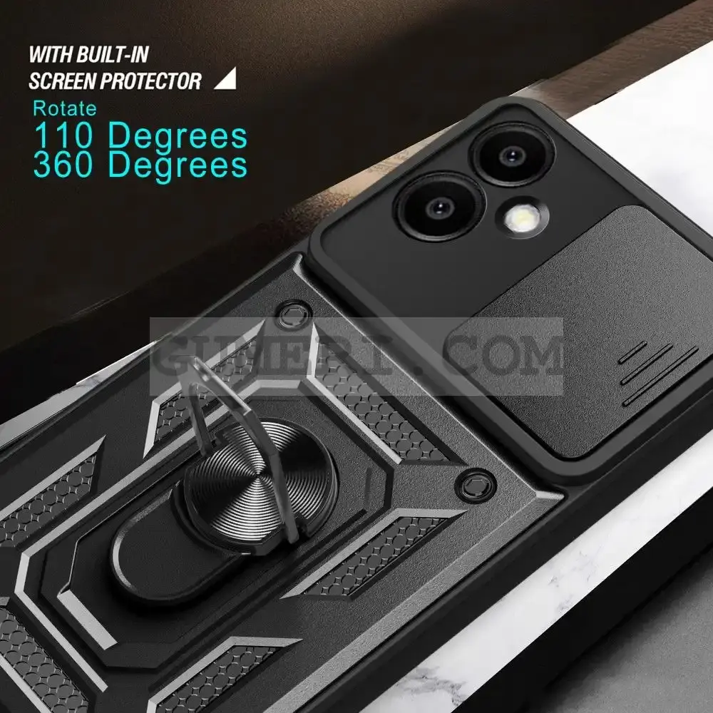 Хибриден Кейс с Капак и Ринг за Samsung Galaxy A06