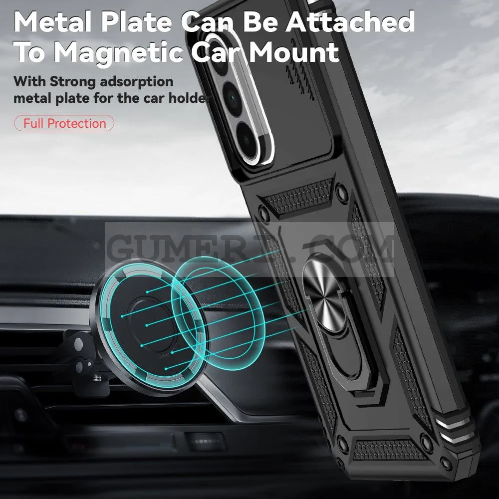 Хибриден Кейс с Капак и Ринг за Samsung Galaxy A56