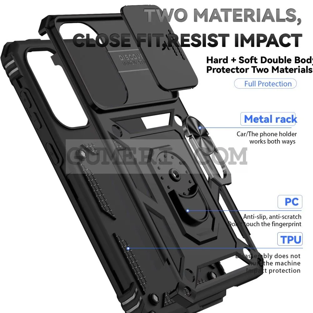 Хибриден Кейс с Капак и Ринг за Samsung Galaxy A36