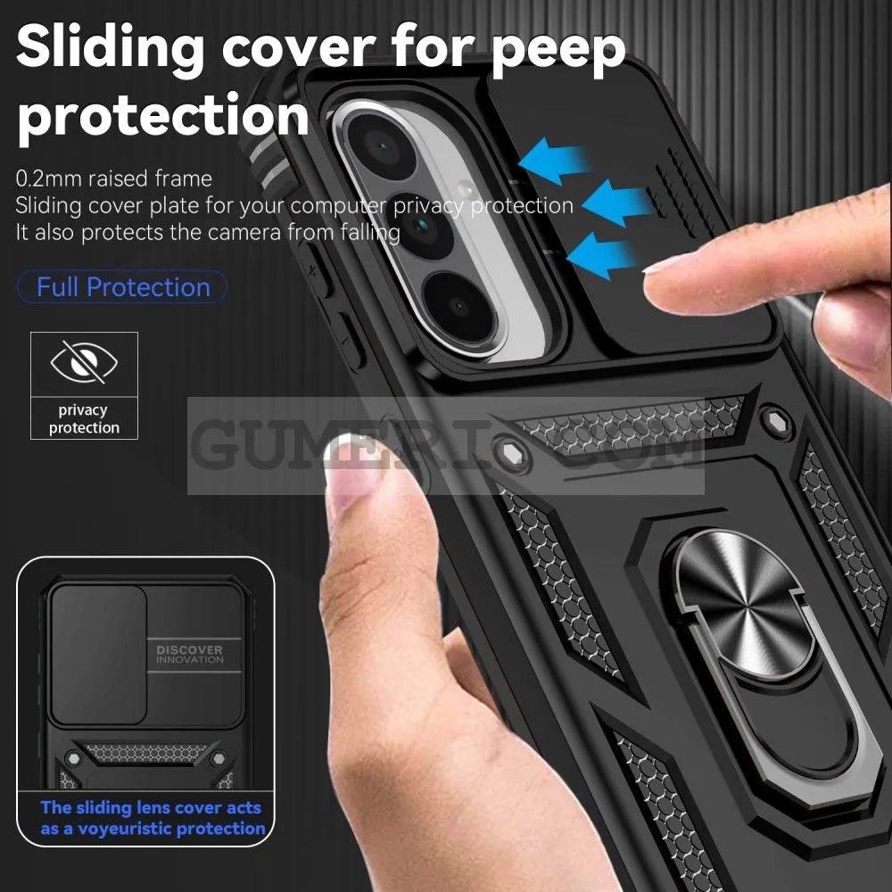 Хибриден Кейс с Капак и Ринг за Samsung Galaxy A56