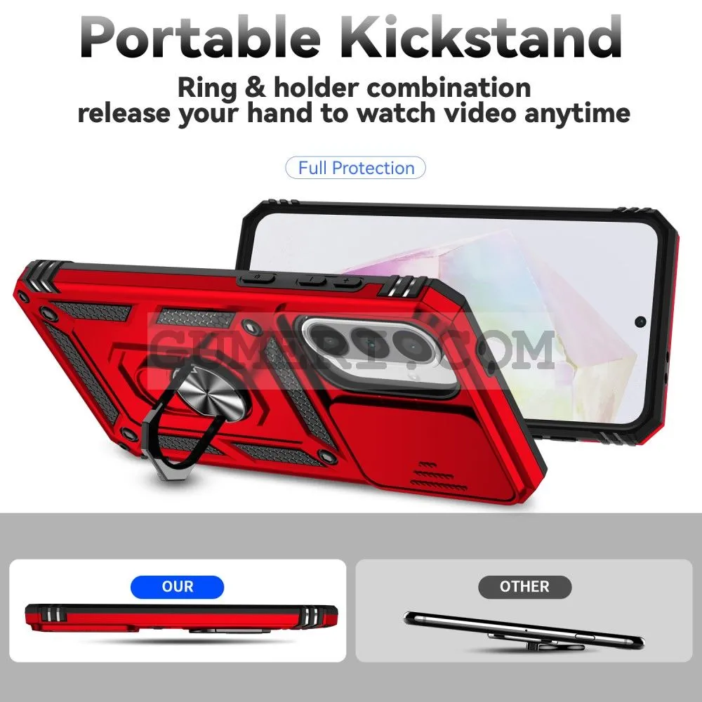 Хибриден Кейс с Капак и Ринг за Samsung Galaxy A36