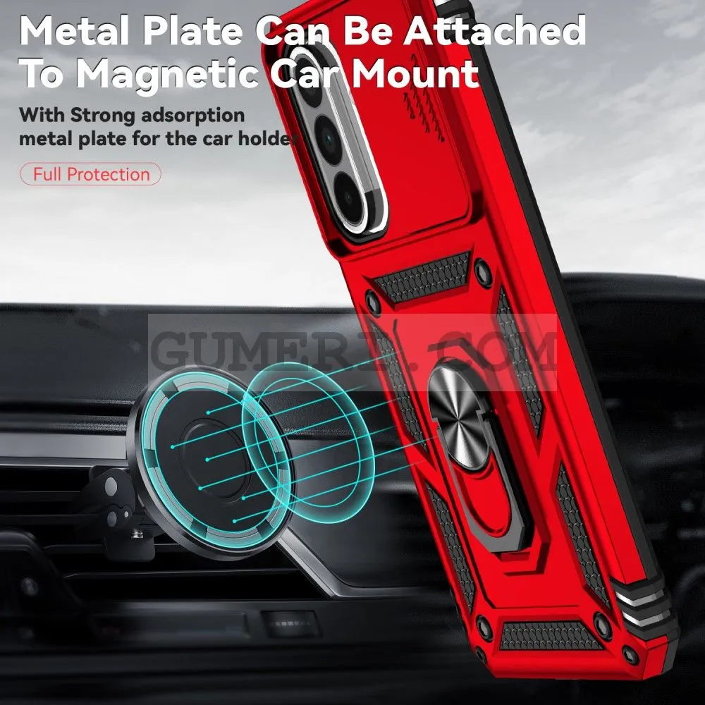 Хибриден Кейс с Капак и Ринг за Samsung Galaxy A56