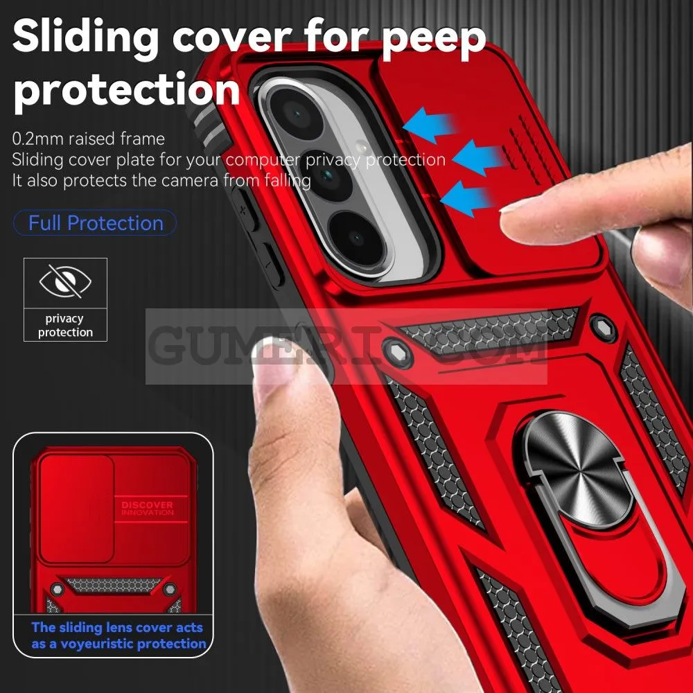 Хибриден Кейс с Капак и Ринг за Samsung Galaxy A56