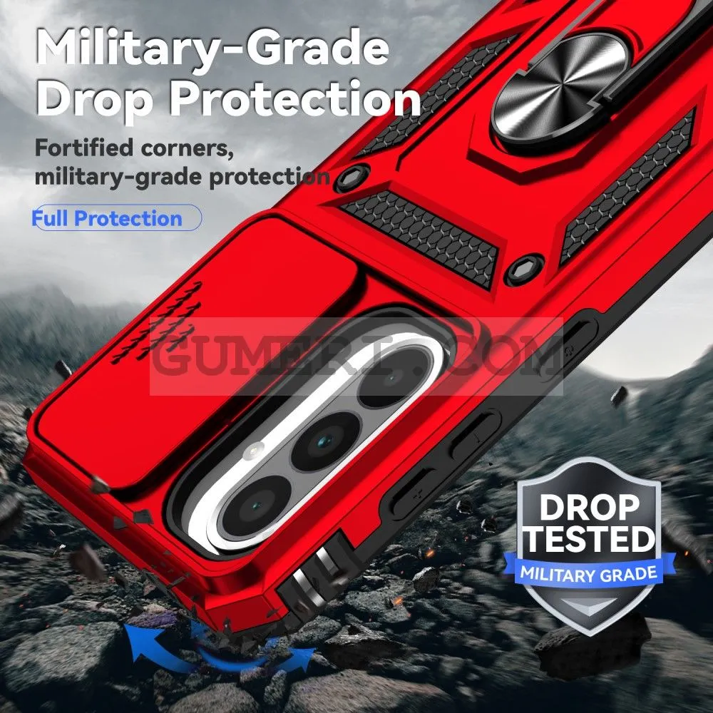 Хибриден Кейс с Капак и Ринг за Samsung Galaxy A56