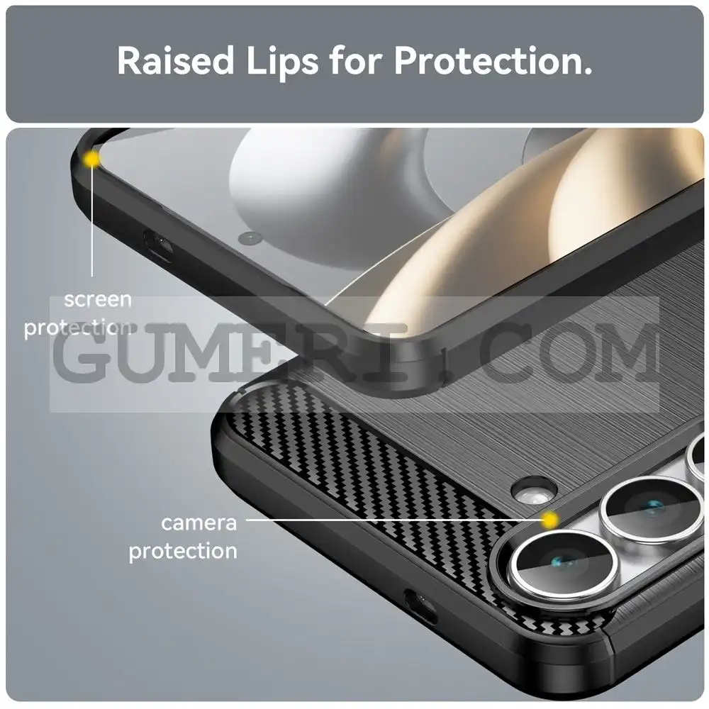 Гръб "Карбон Шарк" за Samsung Galaxy S25 FE