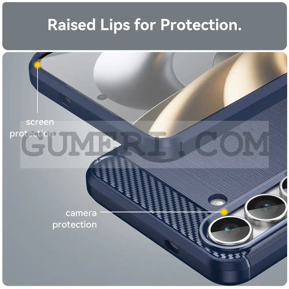 Гръб "Карбон Шарк" за Samsung Galaxy S25 FE