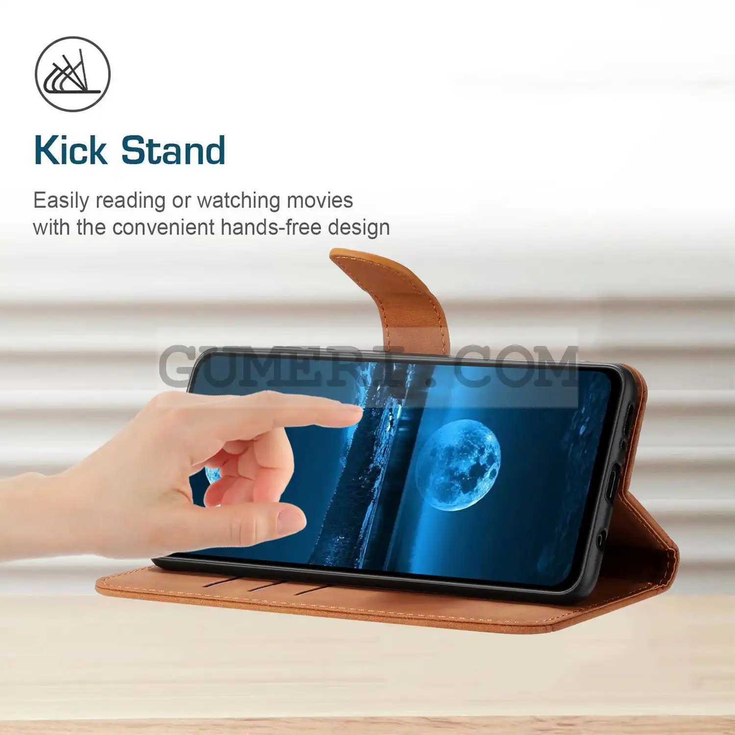 Тефтер "Stitch" за Samsung Galaxy S25 FE