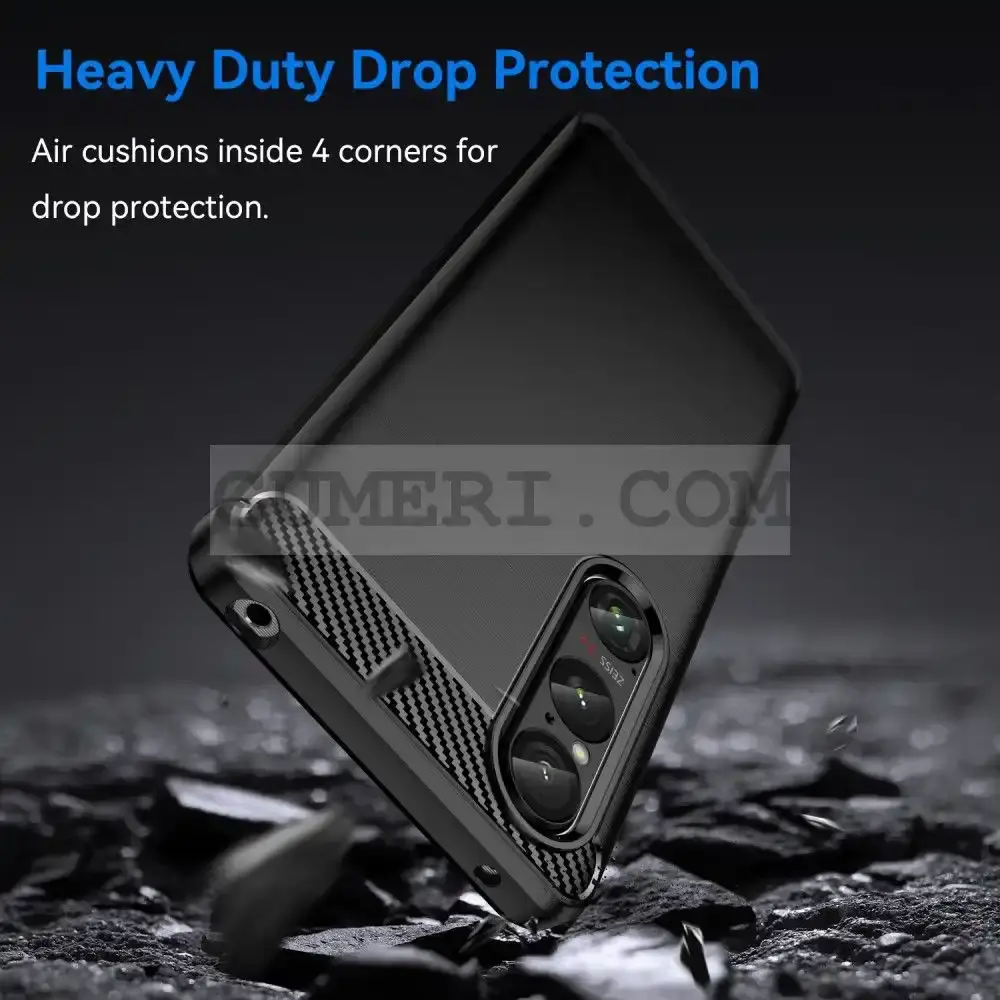 Гръб "Карбон Шарк" за Sony Xperia 1 VI