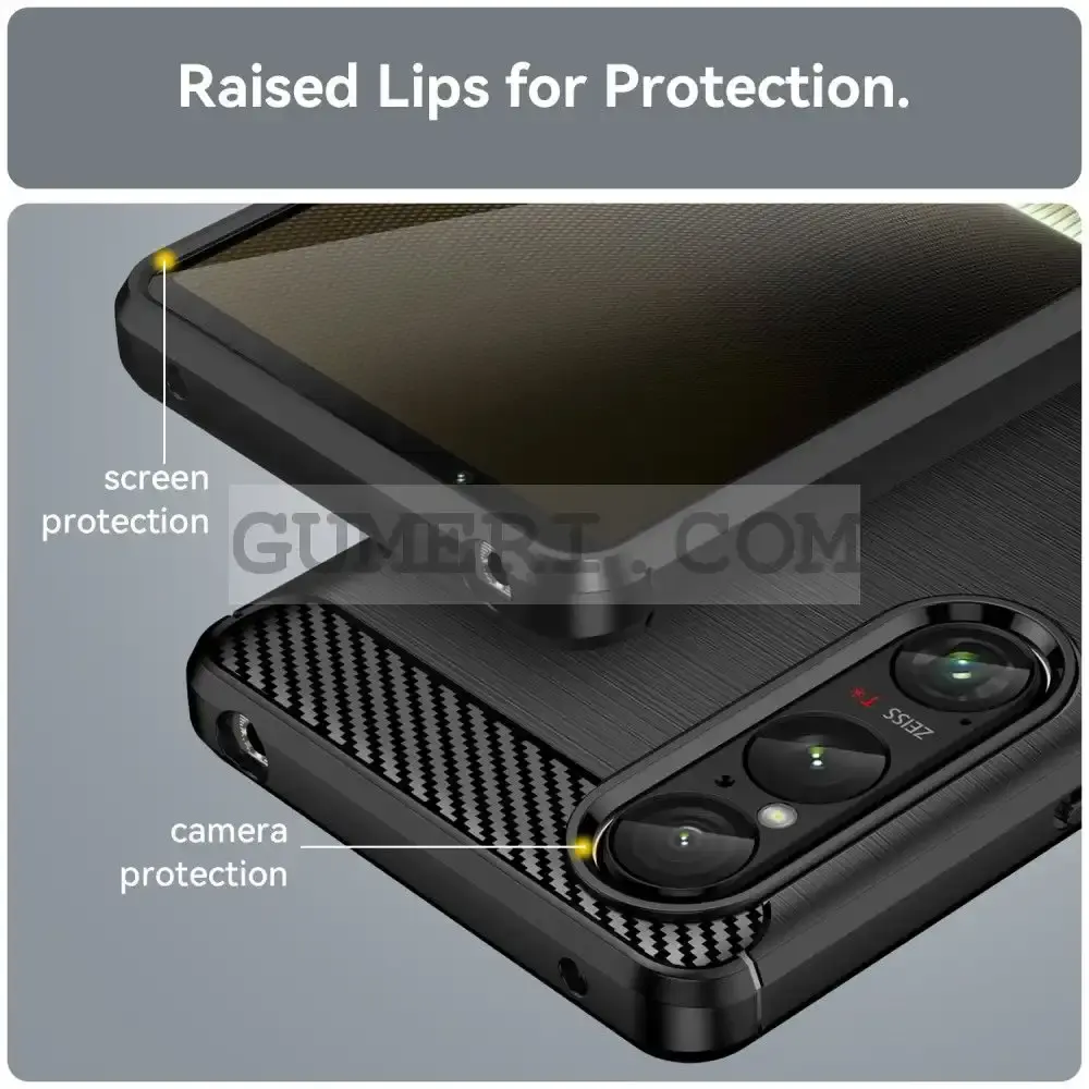 Гръб "Карбон Шарк" за Sony Xperia 1 VI