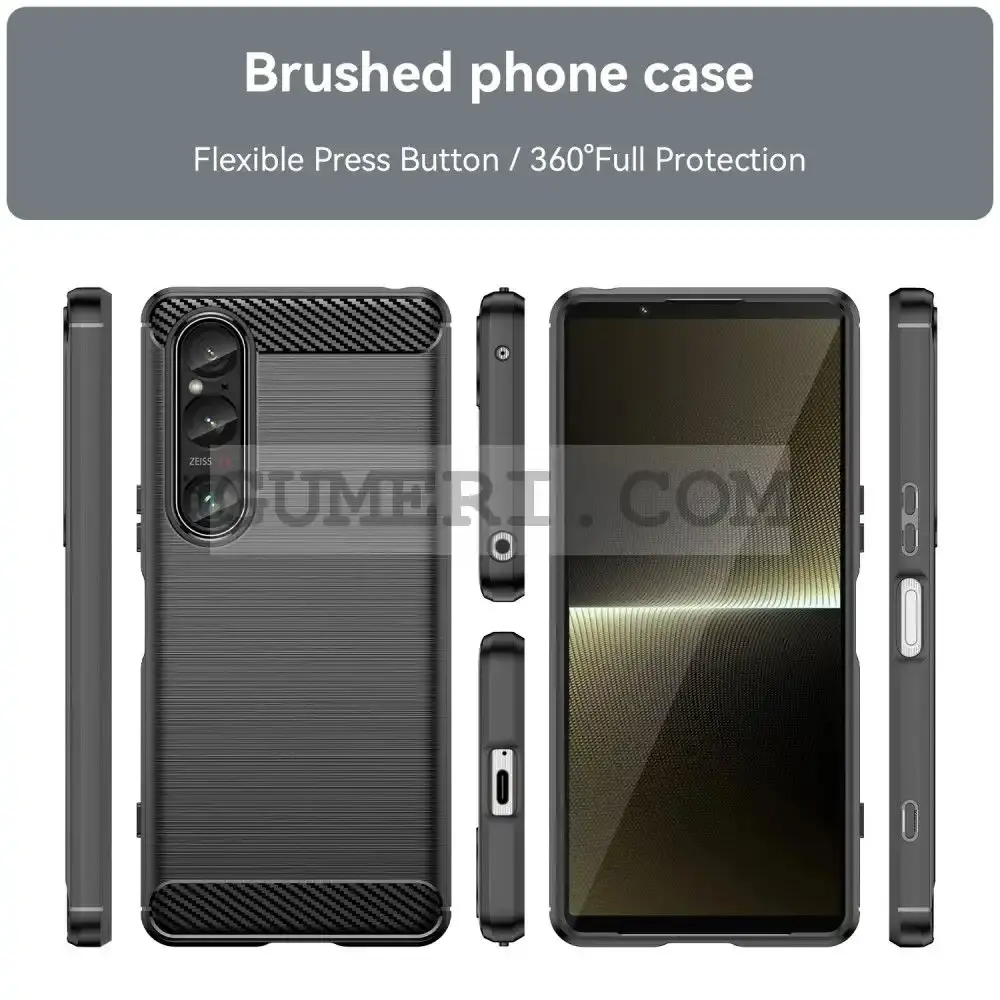 Гръб "Карбон Шарк" за Sony Xperia 1 VI