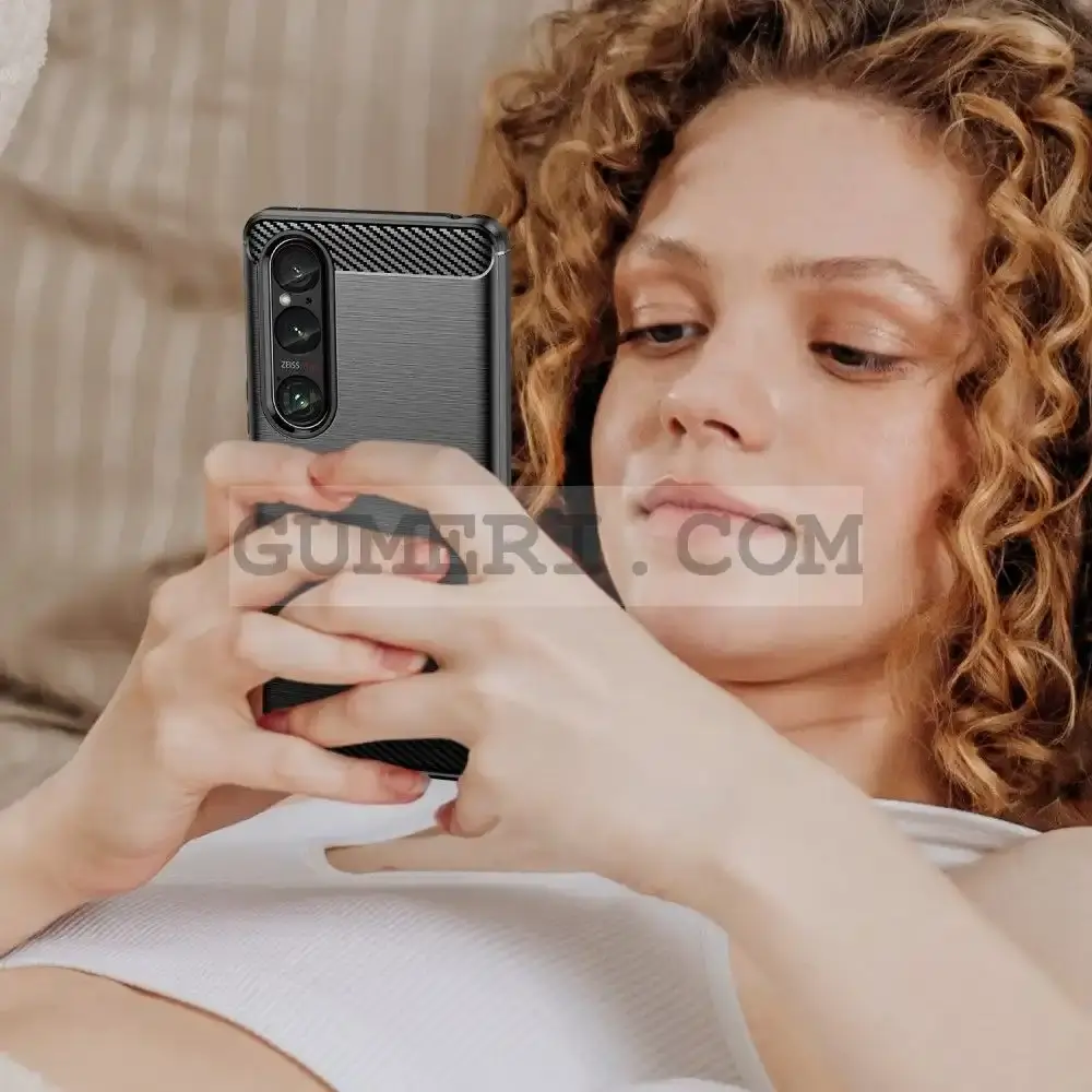Гръб "Карбон Шарк" за Sony Xperia 1 VI
