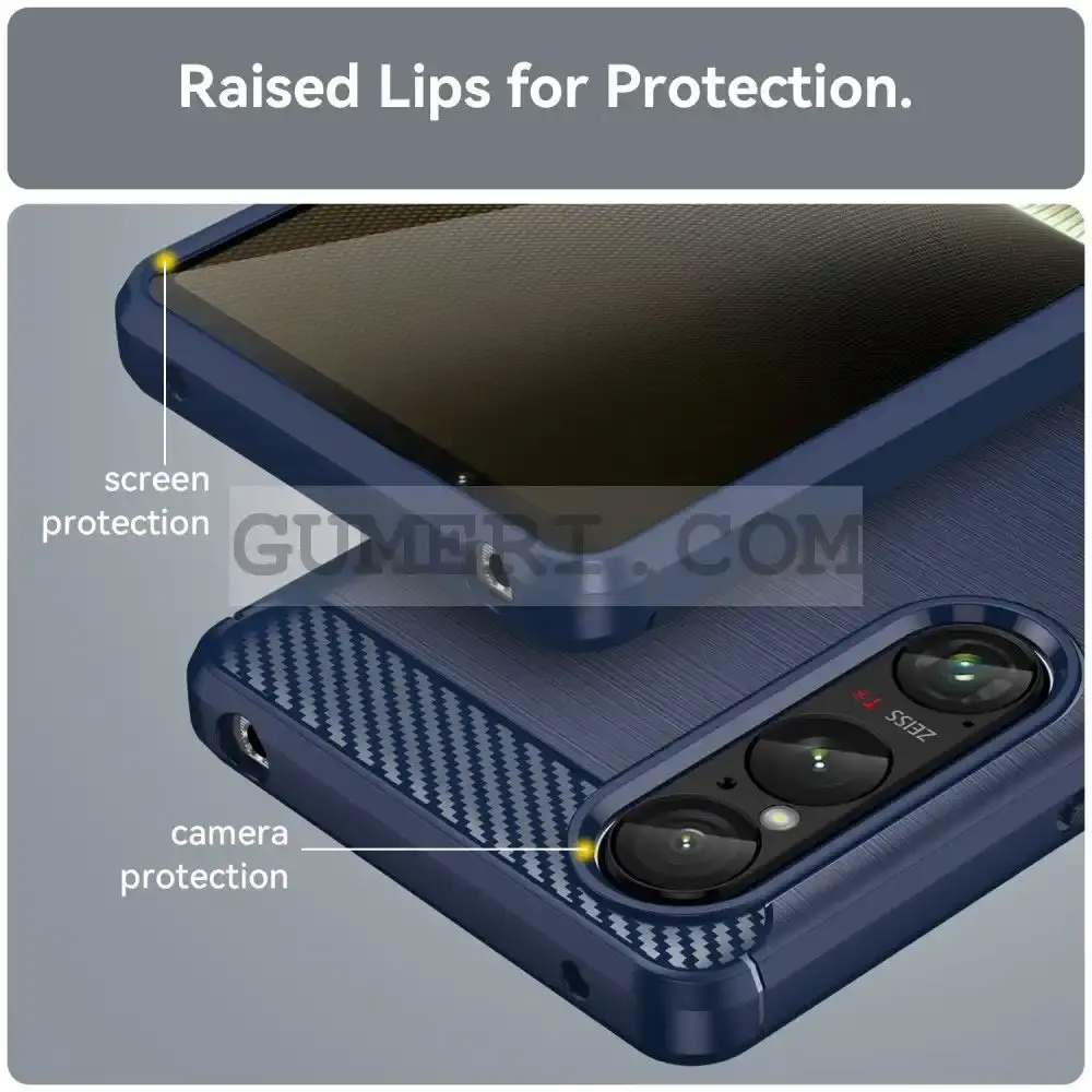 Гръб "Карбон Шарк" за Sony Xperia 1 VI