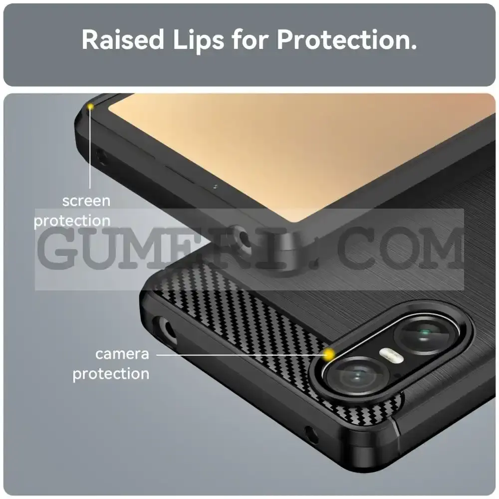 Гръб "Карбон Шарк" за Sony Xperia 10 VI