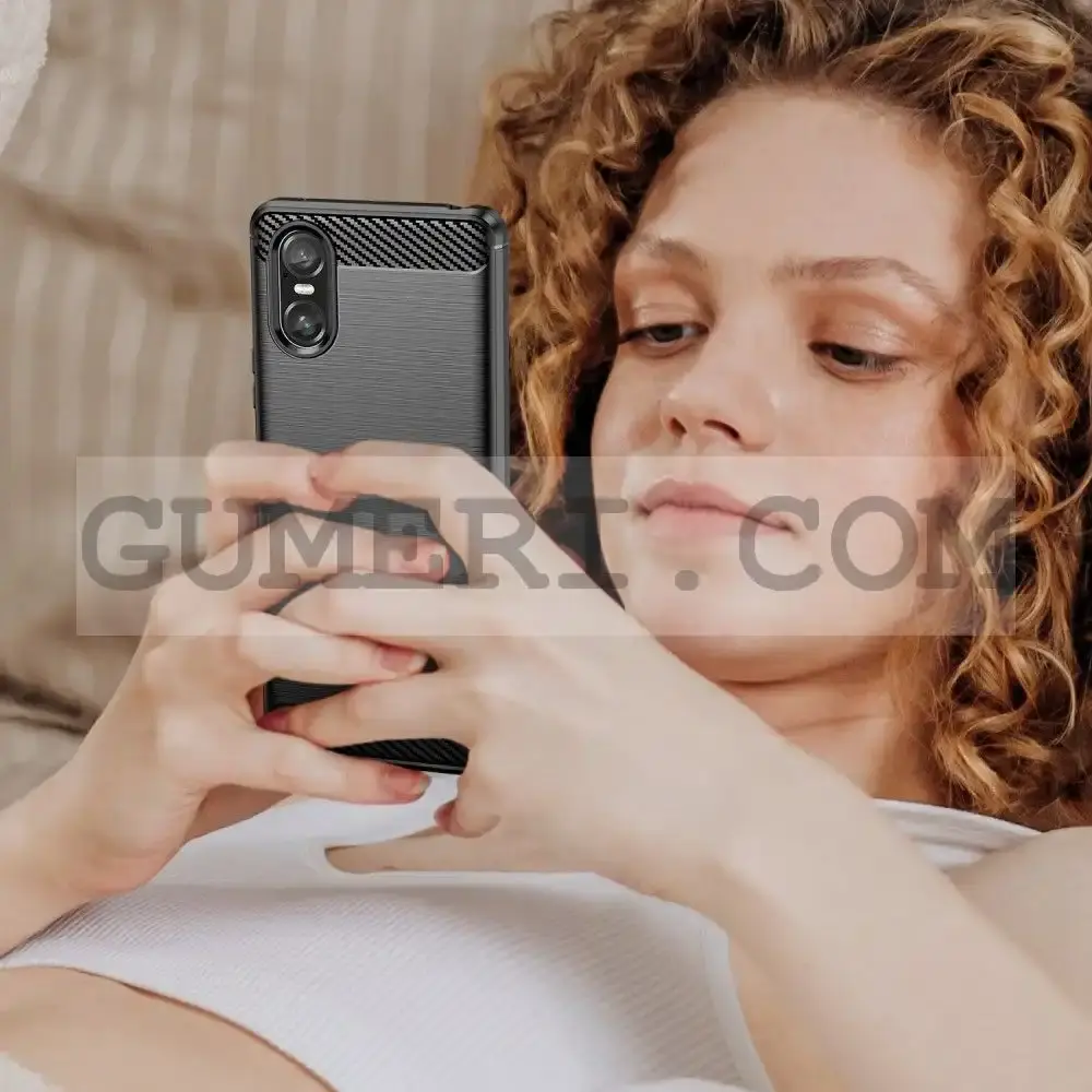 Гръб "Карбон Шарк" за Sony Xperia 10 VI