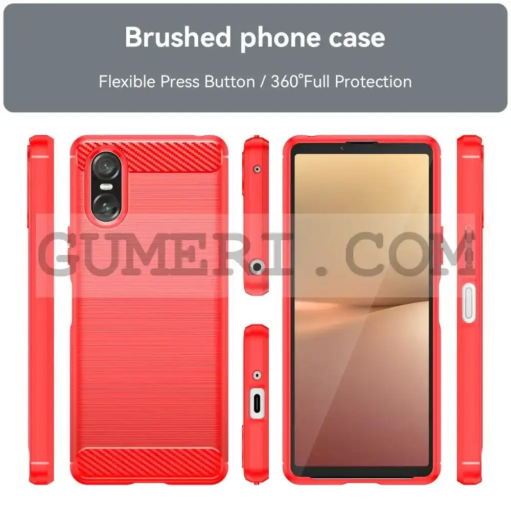 Гръб "Карбон Шарк" за Sony Xperia 10 VI