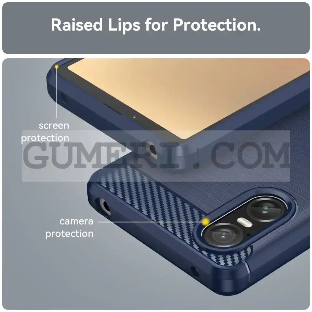 Гръб "Карбон Шарк" за Sony Xperia 10 VI