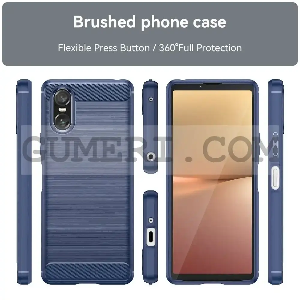 Гръб "Карбон Шарк" за Sony Xperia 10 VI