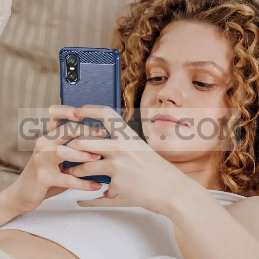 Гръб "Карбон Шарк" за Sony Xperia 10 VI