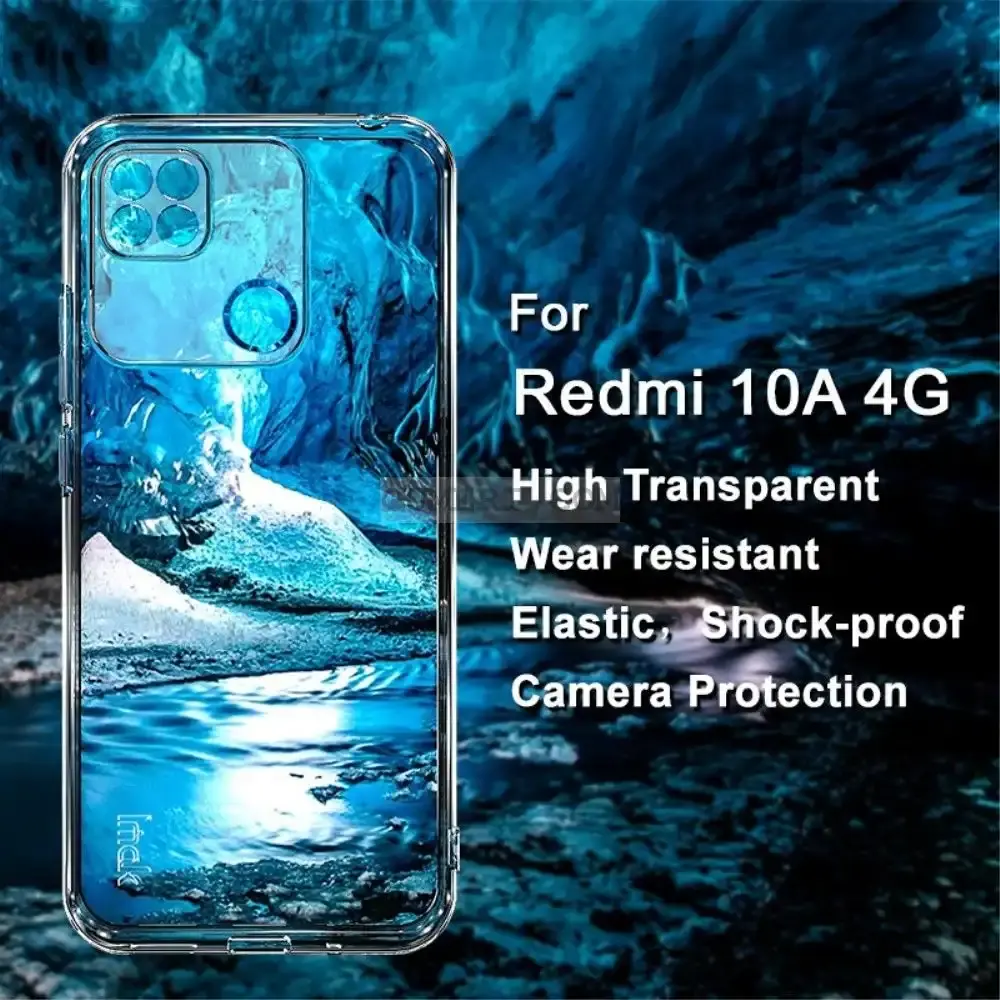 Xiaomi Redmi 10A - Силиконов Гръб със Защита на Камерата