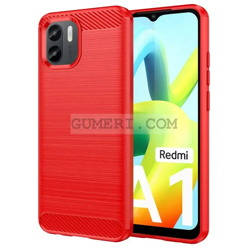 Xiaomi Redmi A1 - Силиконов Гръб - Карбон Шарк
