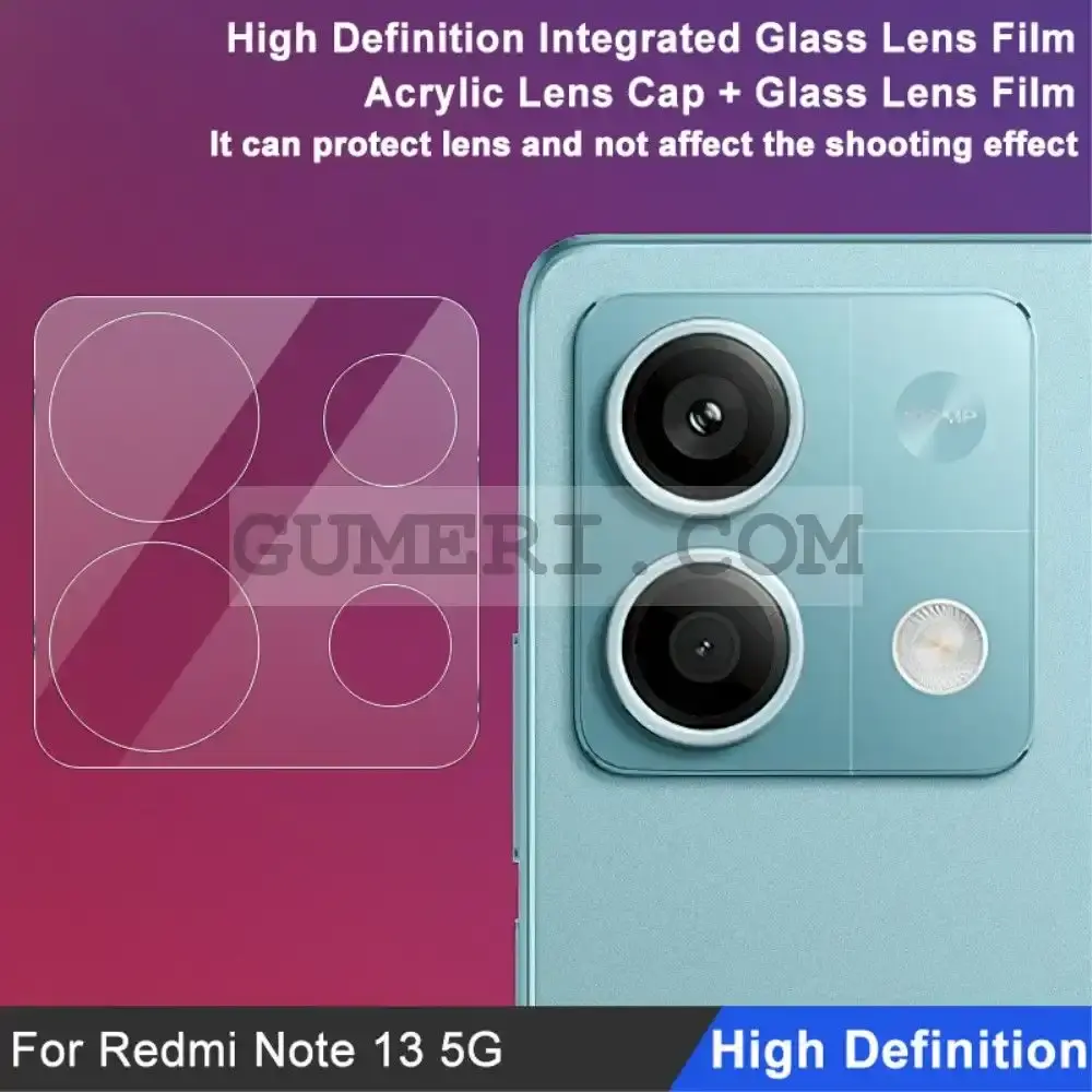 Стъклен Протектор на Камера за Xiaomi Redmi Note 13 5G