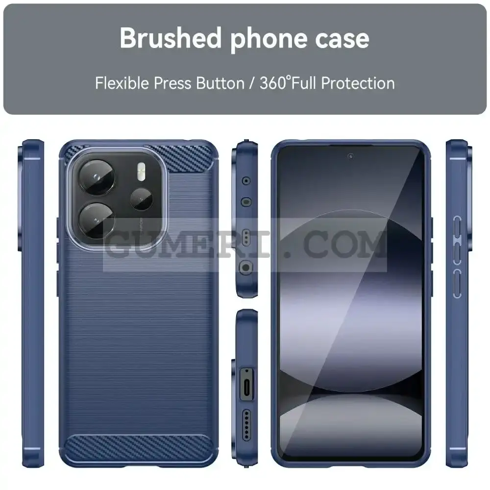 Гръб "Карбон Шарк" за Xiaomi Redmi Note 14 4G